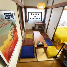 Good aces to Shibuya/2mins walk sta/Max12ppl/1flor, hotel u Tokiju