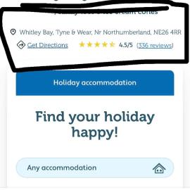 2 Bed Caravan - Sleeps 5 Parking - Pets