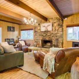 Steps to Lake Arrowhead: Cabin w/ Full Lake Access