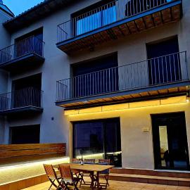 Apartamento Laia, con máquina recreativa.