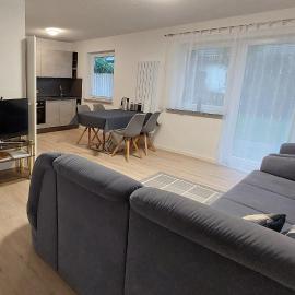 Ferienwohnung 47 qm mit Terrasse und Gartennutzung