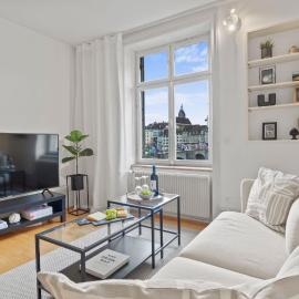 True Basel - Stadtwohnung I Rheinblick, hotell sihtkohas Basel