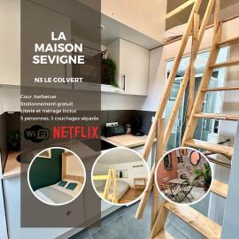 La Maison Sévigné Appart Hôtel N3 Climatisé, viešbutis mieste Betiūnas