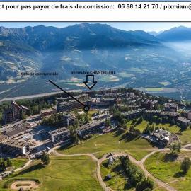 T2 PRALOUP 1600 bat Chanteclerc 6 personnes 36m2 avec chambre à part et 2 TV, hotell sihtkohas Uvernet