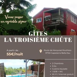 Viesnīca Gîtes La Troisième Chute pilsētā Kapestērbello