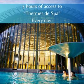 Les Thermes de Spa by La Cour de la Reine Hôtel, Suites & accès gratuit au centre thermal، فندق في سبا