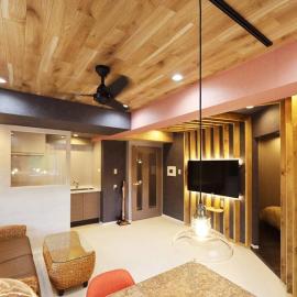MolinHotels302-夏灯路を楽しむ定山渓ステイ-Q-beds2&S-beds