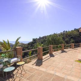 Málaga sea views country house