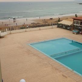Apartment am Meer mit Pool, hotel en Aourir