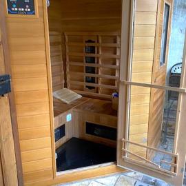 Gemütliche Hof Wohnung in St Martin mit Sauna