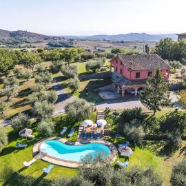 by Casamerina, Tavernelle large Villa with pool, garden near Trasimeno Lake