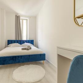 LE BLEU - Lumineux, 1 chambre, salle de bain moderne
