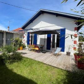 Maison lumineuse avec jardin - Proche plage d'Eyrac et commerces