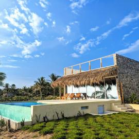 Secret Paradise - Private Beach Eco-Villa, khách sạn ở Tlachicón