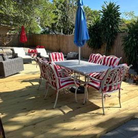 Labor Day Open! 3BR House Grill Firepit Lounging Dining Perfect Beach Getaway!