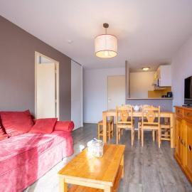 Appartement cosy pour 6 personnes avec balcon, parking et accès aux pistes - FR-1-695-9