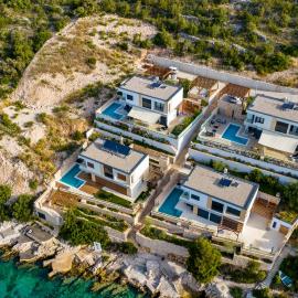 Viesnīca Villa Plava Voda Luxury Villas pilsētā Vinišče