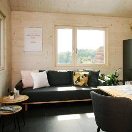Ferienwohnung HolzGenuss: Lehrberg şehrinde bir otel