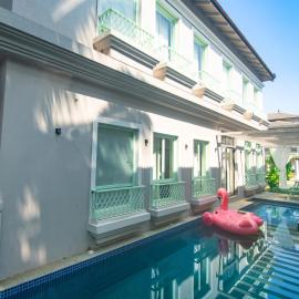 Barcelona Villas at Love Story Siolim by hnh、シオリムのホテル