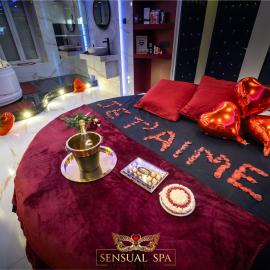Sensual SPA- Love ROOM Jacuzzi Hammam Terrasse