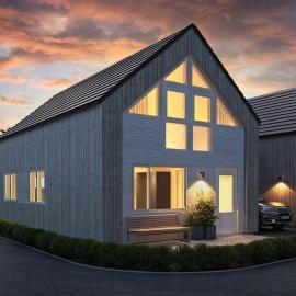 Barnevennlig feriehus ved sjøen