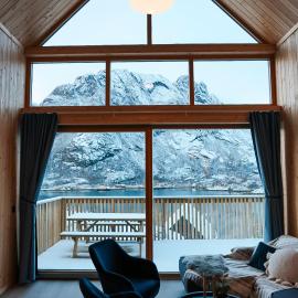 Viesnīca Lofoten Cabins pilsētā Hopen