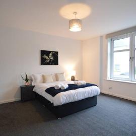 Contemporary 3 Bedroom Flat, hotel u gradu 'Fife'