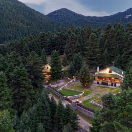 에프탈로포스에 위치한 호텔 Dandy Villas Elatodasos - Chalet Artemis - Fir Forest - Jeep & Nature Lovers