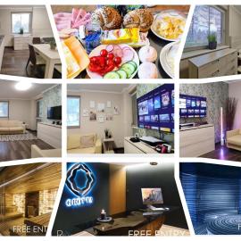 FREE WELLNESS & SPA MULTIMEDIA APARTMENT - SNÍDANĚ S DONÁŠKOU NA POKOJ - ZDARMA VSTUP DO WELLNESS, VÍŘIVÉ VANY, SOLNÁ SAUNA, FINSKÁ SAUNA, PARNÍ SAUNA, MASÁŽE, PLAYSTATION 5 a HRY, MODERNÍ VYBAVENÍ, VYBAVENÍ PRO DĚTI, SKLEP, TERASA, PARKOVÁNÍ ZDARMA, hotel in Harrachov