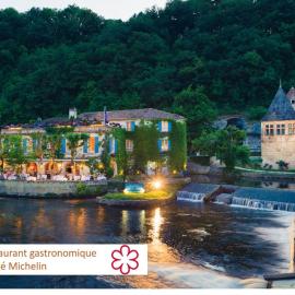 Moulin de l'Abbaye, hotel Brantôme-ban