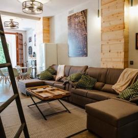 APARTMENT FOR 6 WITH POOL, GARDEN, CLIMBING AREA