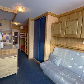 Studio 19m² pour 3 avec balcon sud, Les Menuires - FR-1-452-251