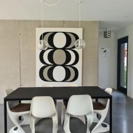 Ferienhaus Bergblick 170qm nur 5 min zum Chiemsee، فندق في أوبيرسي