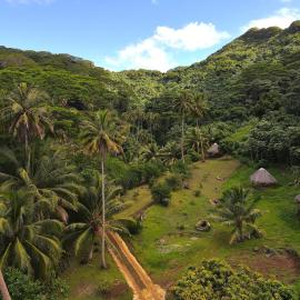 Fare Hau Camp، فندق في Patio