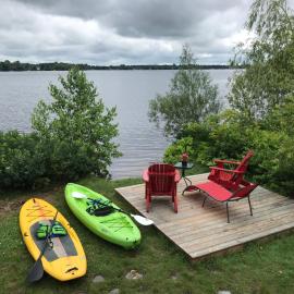 Le gîte du Lac à la Tortue, хотел в Herouxville