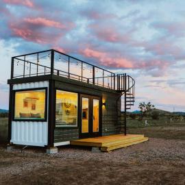 New Starry Night Shipping Container Home, hotel sa Alpine
