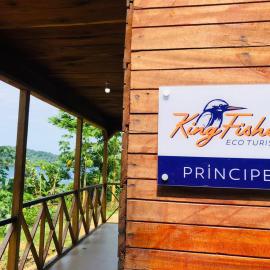 Kingfisher- Principe, hotel u gradu Santo António