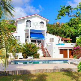 Two Bedroom Villa with Private Pool Near to Beaches - Date House villa, hotel in Bois dʼOrange