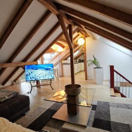 Baltmannsweiler cozy CHALET style apartment Wallbox & free parking no smoking