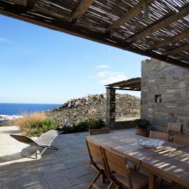 Traditional Cycladic Stone House
