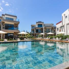 Apartment Beachfront Ocean Terraces Residence, Poste Lafayette-Apt-C1, hotel a Poste Lafayette