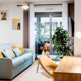 Montévrain में, होटल OASIS - 10 min from Disney, Free Parking, Self-Checkin