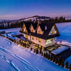 Willa Rąbanisko z sauną fińską, hotel a Dzianisz
