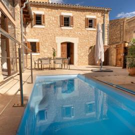 Casa de pueblo Sa Teulera de Biniamar con piscina, hotel Biniamarban