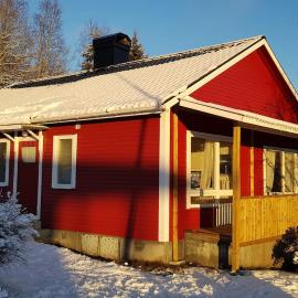 Hus nära sjö och säfsenresort, hotel em Fredriksberg