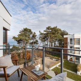 LET'S SEA - 4 Person - Premium Baltic Apartment with Sea View nad SPA access、ゴンスキのホテル
