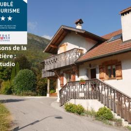 Studio 2 personnes - lumineux - Lac d'Annecy, hotel in Lathuile
