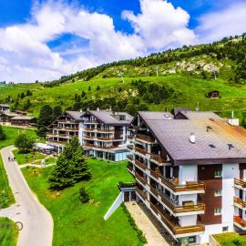 Apartments Riederhof, Riederalp、リーダーアルプのホテル