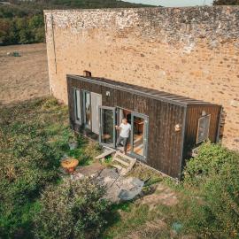 Tiny House Morvan Bourgogne nature - 2h de Paris, hotel u gradu Bussières