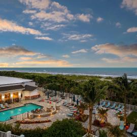 Cocoa Beach में, होटल Hilton Garden Inn Cocoa Beach-Oceanfront, FL